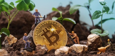 Modern mining farm housing numerous ASIC miners