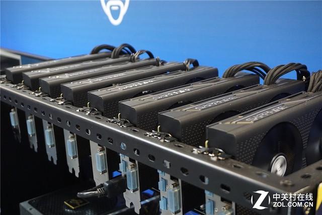 An efficient mining rig setup, demonstrating ways to minimize costs through optimized hardware
